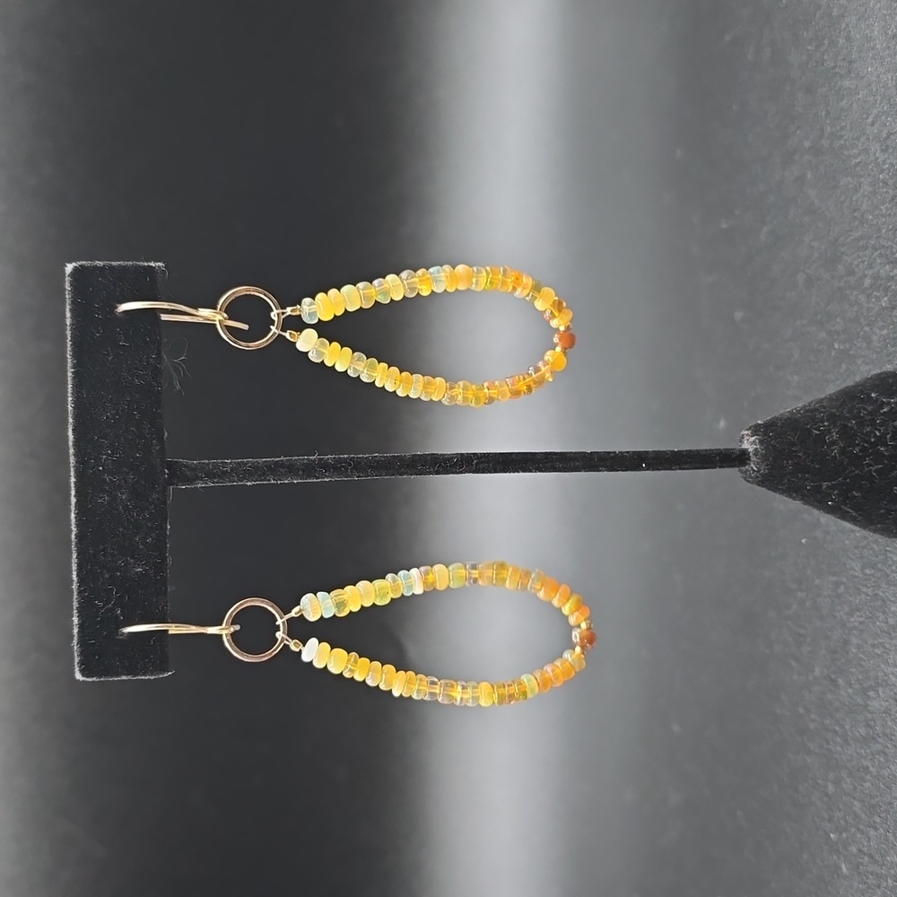Opal Beaded Earrings